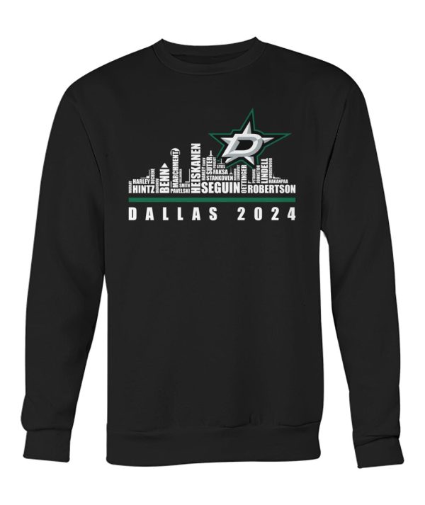Dallas Stars Roster 2024 Shirt, Hoodie, Sweatshirt