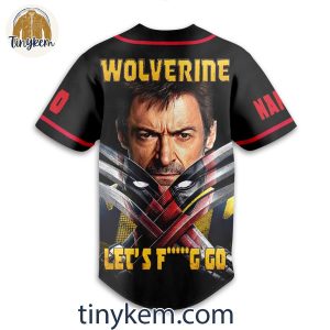 Deadpool 26 Wolverine 2024 Film Custom Baseball Jersey 3 lI1CH