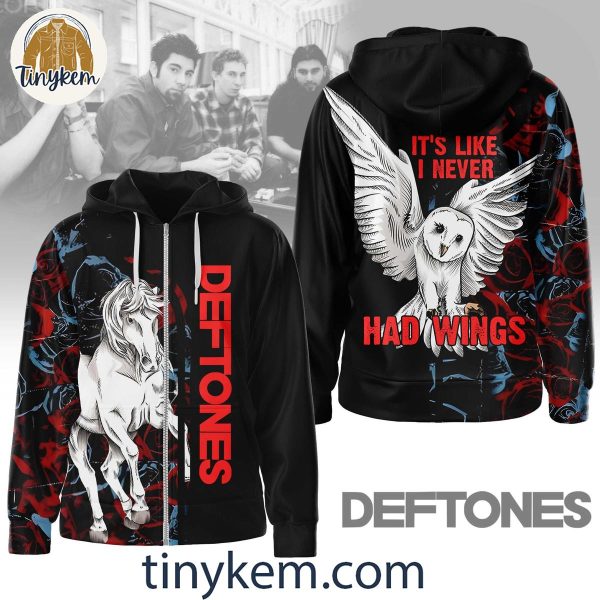 Deftones It’s Like I Never Had Wings Hoodie