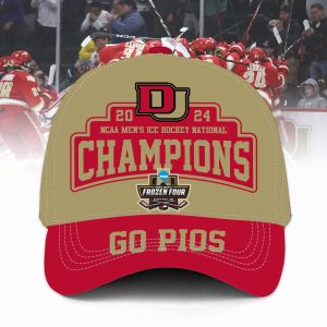 Denver Pioneers NCAA Hockey Champions 2024 Classic Cap2B3 Zv7le