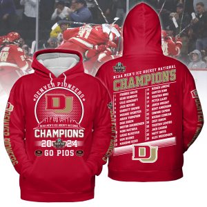 Denver Pioneers NCAA Hockey Champions 2024 Tshirt Hoodie Sweatshirt2B6 msqnJ