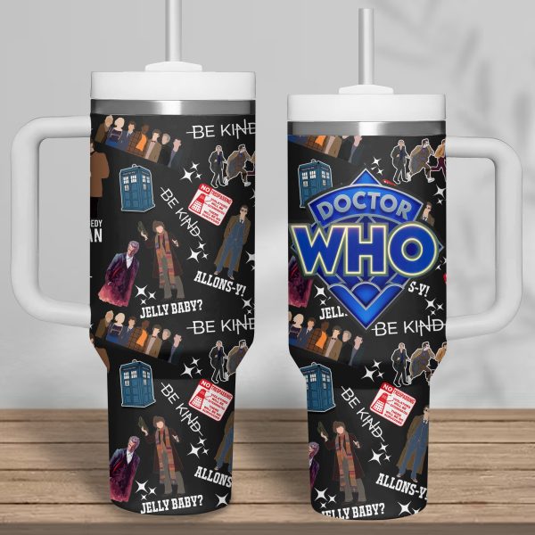 Doctor Who Icons Bundle 40 Oz Tumbler