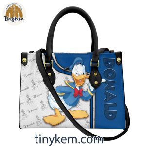 Donald Duck Leather Handbag