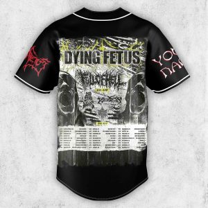 Dying Fetus Customized Baseball Jersey2B3 02iRI