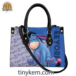 Eeyore Custom Leather Handbag