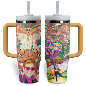 Elton John 40Oz Tumbler2B3 Oswux