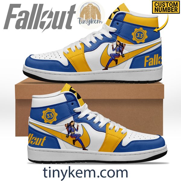 Fallout Vault-Tec Air Jordan 1 High Top Shoes