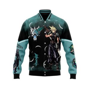 Final Fantasy VII Baseball Jacket2B2 q3pNr