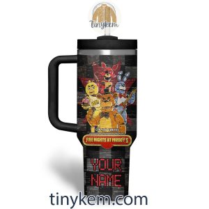 Five Nights at Freddy Customized 40Oz Tumbler With Handle2B3 pxPck