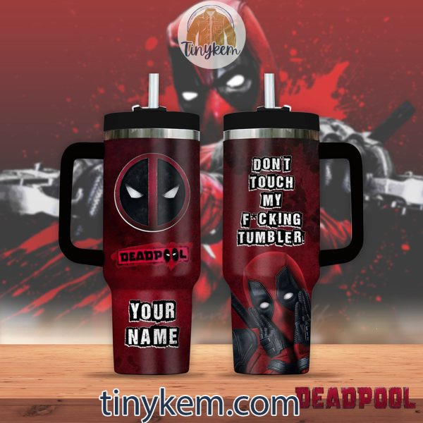 Funny Deadpool Customized 40 Oz Tumbler