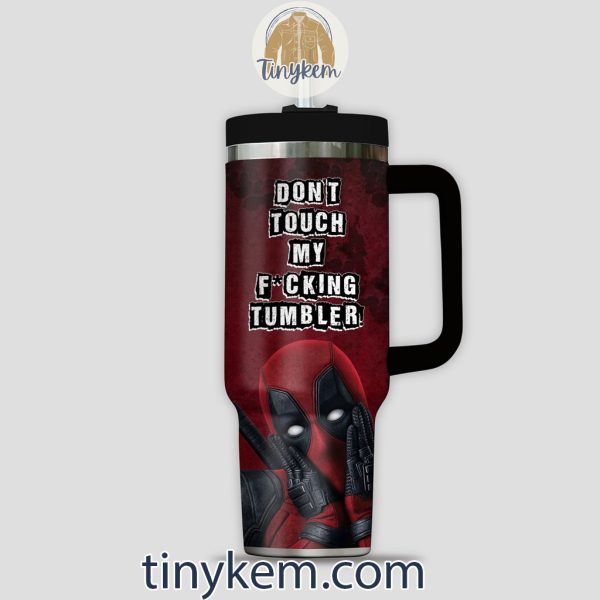 Funny Deadpool Customized 40 Oz Tumbler