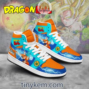 Goku Air JD 1 High Top Custom Shoes2B3 s88Zt