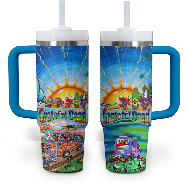 Grateful Dead Summer Customized 40Oz Tumbler