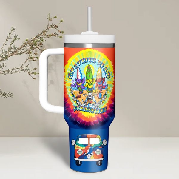 Grateful Dead Summer Time Customized 40 Oz Tumbler