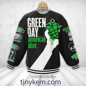 Green Day Tour Baseball Jacket2B3 lB05c