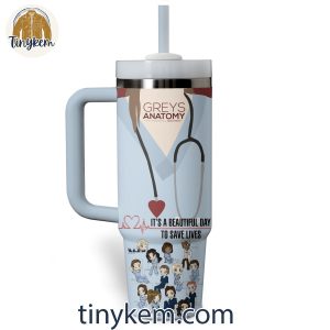 Grey Anatomy Its A Beautiful Day To Save Lives 40OZ Tumbler 2 cYpXe