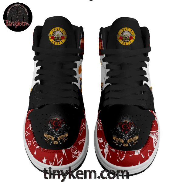 Guns N Roses Air Jordan 1 High Top Shoes