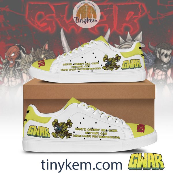 Gwar Leather Skate Low Top Shoes