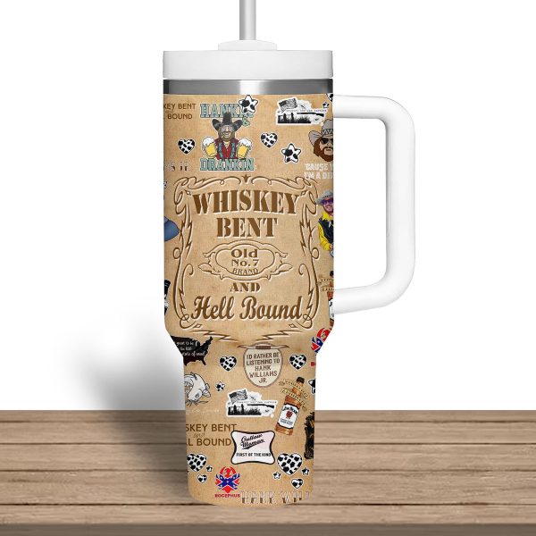 Hank Williams 40Oz Tumbler With Handle