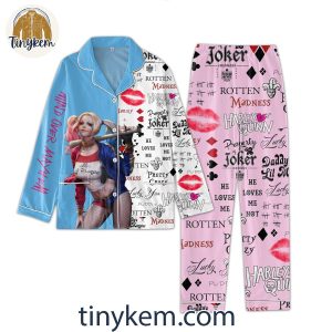 Harley Quinn Pajamas Set 2 60Ayx