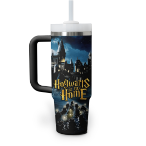 Harry Potter 40Oz Tumbler With Handle Hogwarts is my Home2B3 jlP9C