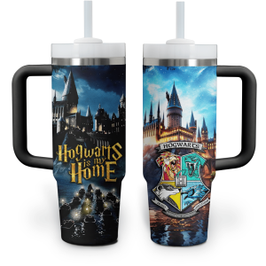 Harry Potter 40Oz Tumbler With Handle Hogwarts is my Home2B4 QHG4A