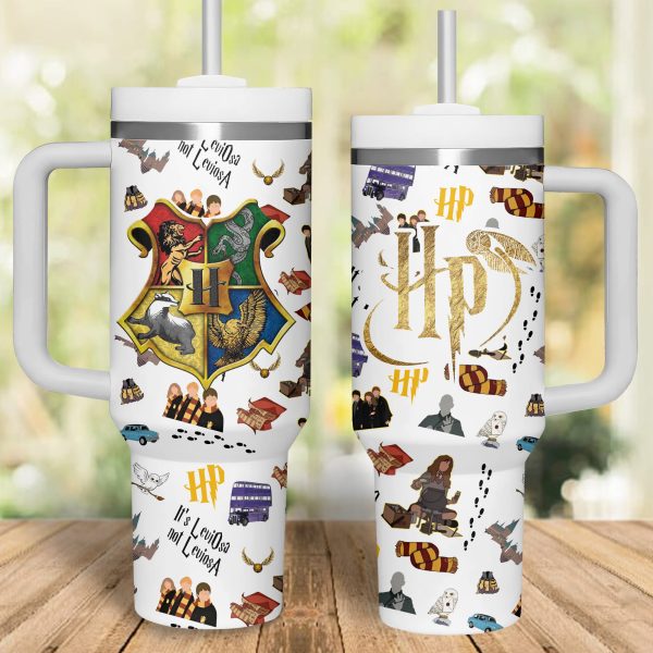 Harry Potter Customized 40 Oz Tumbler: It’s LeviOsa Not LeviosA