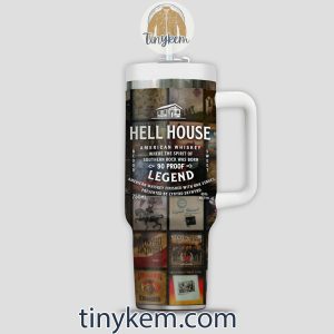 Hell House 40Oz Tumbler Ceblerating 50 Years of Lynyrd Skynyrd2B3 PRU7w