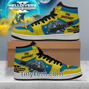 Helldivers Air Jordan 1 High Top Shoes