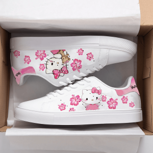 Hello Kitty Customized Leather Skate Shoes2B4 o1KRt