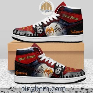 Hollywood Vampires Air Jordan 1 High Top Shoes2B3 YWUfY