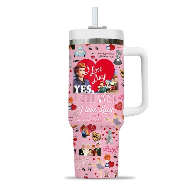 I Love Lucy Customized 40 Oz Tumbler