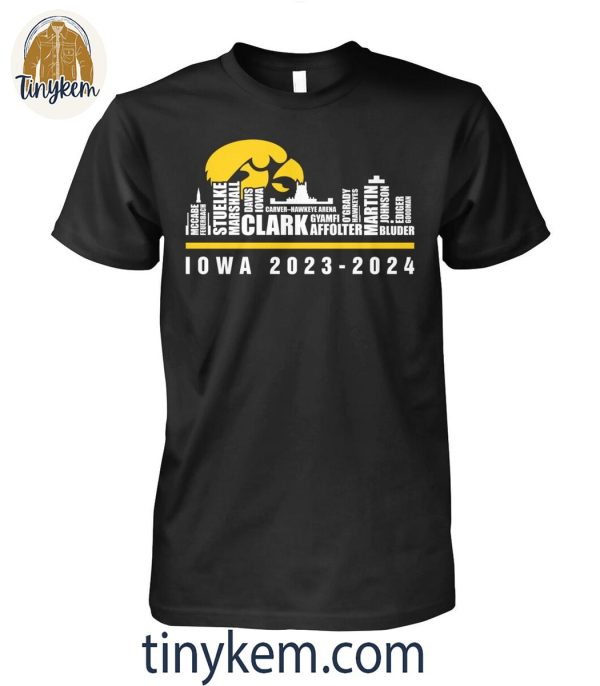 Iowa Hawkeyes 2024 Roster Shirt