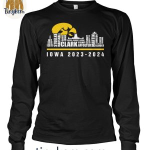 Iowa Hawkeyes 2024 Roster Shirt 4 SpxRB