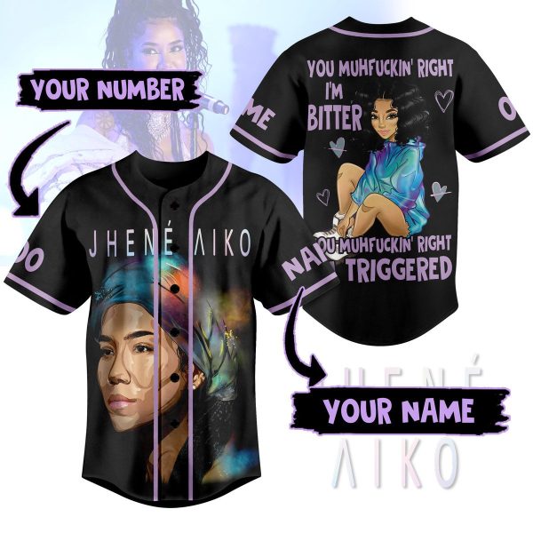 Jhene Aiko Baseball Jersey