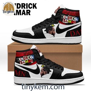 Kendrick Lamar DAMN Air Jordan 1 High Top Shoes