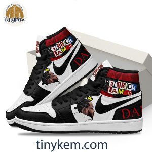 Kendrick Lamar DAMN Air Jordan 1 High Top Shoes 3 R8kOs