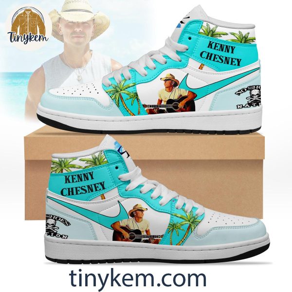 Kenny Chesney Air Jordan 1 High Top Shoes