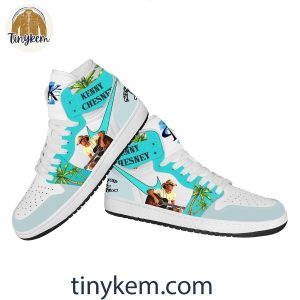 Kenny Chesney Air Jordan 1 High Top Shoes 3 8v5aV