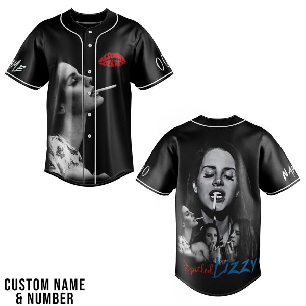 Lana Del Rey Spoiled Lizzy Customized Baseball Jersey