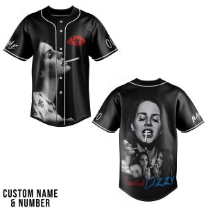 Lana Del Rey Spoiled Lizzy Customized Baseball Jersey2B4 NNCim