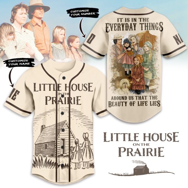 Little House On The Prairie Customized Baseball Jersey