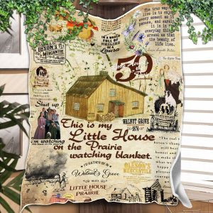 Little House on the Prairie 50th Anniversary Quilt Blanket2B3 Rg6xq