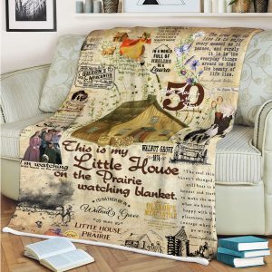 Little House on the Prairie 50th Anniversary Quilt Blanket2B5 wzQBm