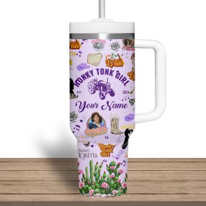 Loretta Lynn Customized 40Oz Purple Tumbler2B3 q0INd