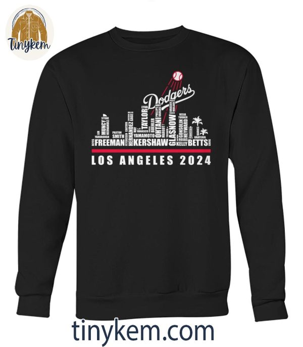 Los Angeles Dodgers 2024 Roster Shirt