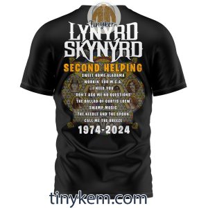Lynyrd Skynyrd Second Helping Shirt 50th Anniversary2B3 zlRwT