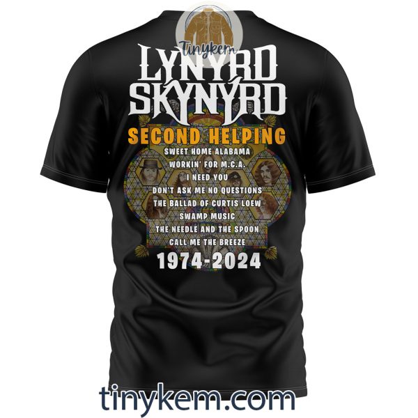 Lynyrd Skynyrd Second Helping Shirt: 50th Anniversary