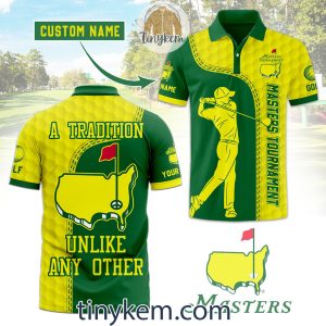Master Tournament Customized Polo Shirt: Gift for Golf Lovers