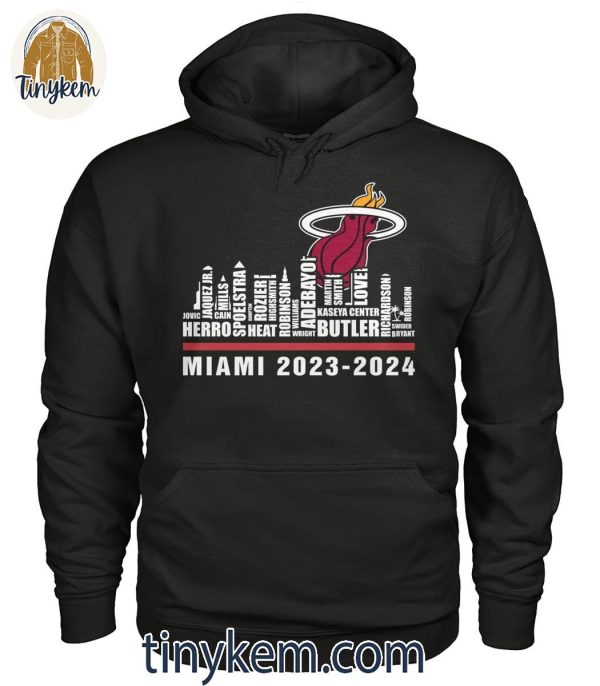 Miami Heat 2024 Roster Shirt